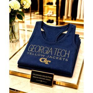 Georgia Tech Yellow Jackets Racerback Womens Tank - XL